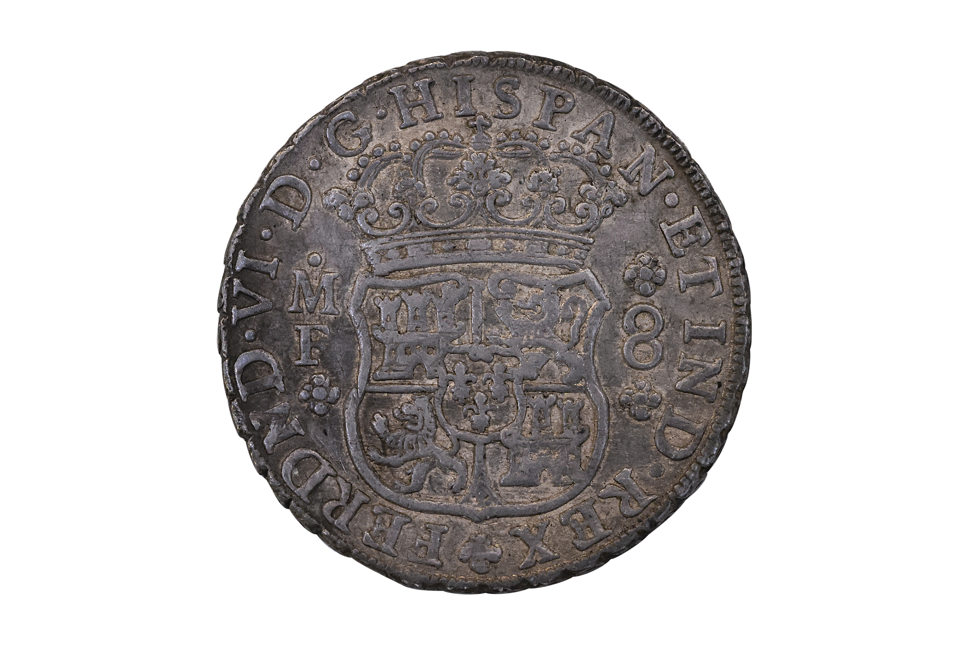 MEXICO 8 REALES PILLAR 1748