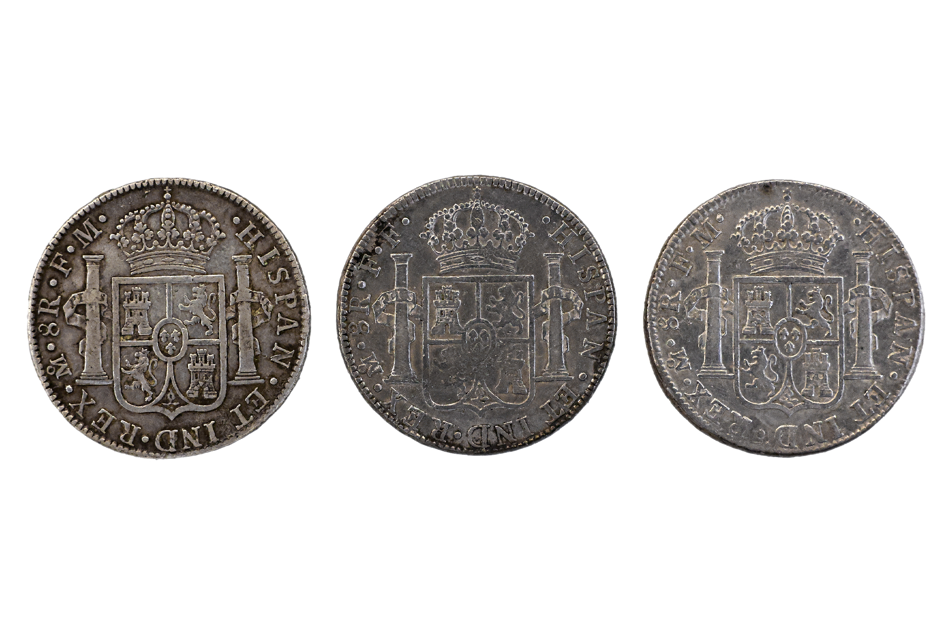 MEXICO 8 REALES 1783 1788, 1789 (3) - Image 2 of 2