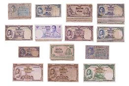 A LARGE ASSORTED GROUP OF THAILAND BAHT