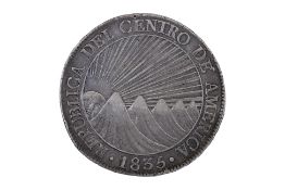 CENTRAL AMERICAN REPUBLIC (GUATEMALA) 8 REALES 1835