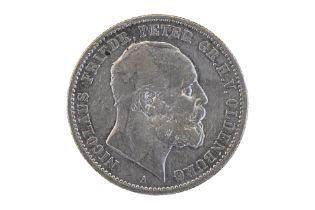 GERMANY OLDENBURG 2 MARK 1891 A