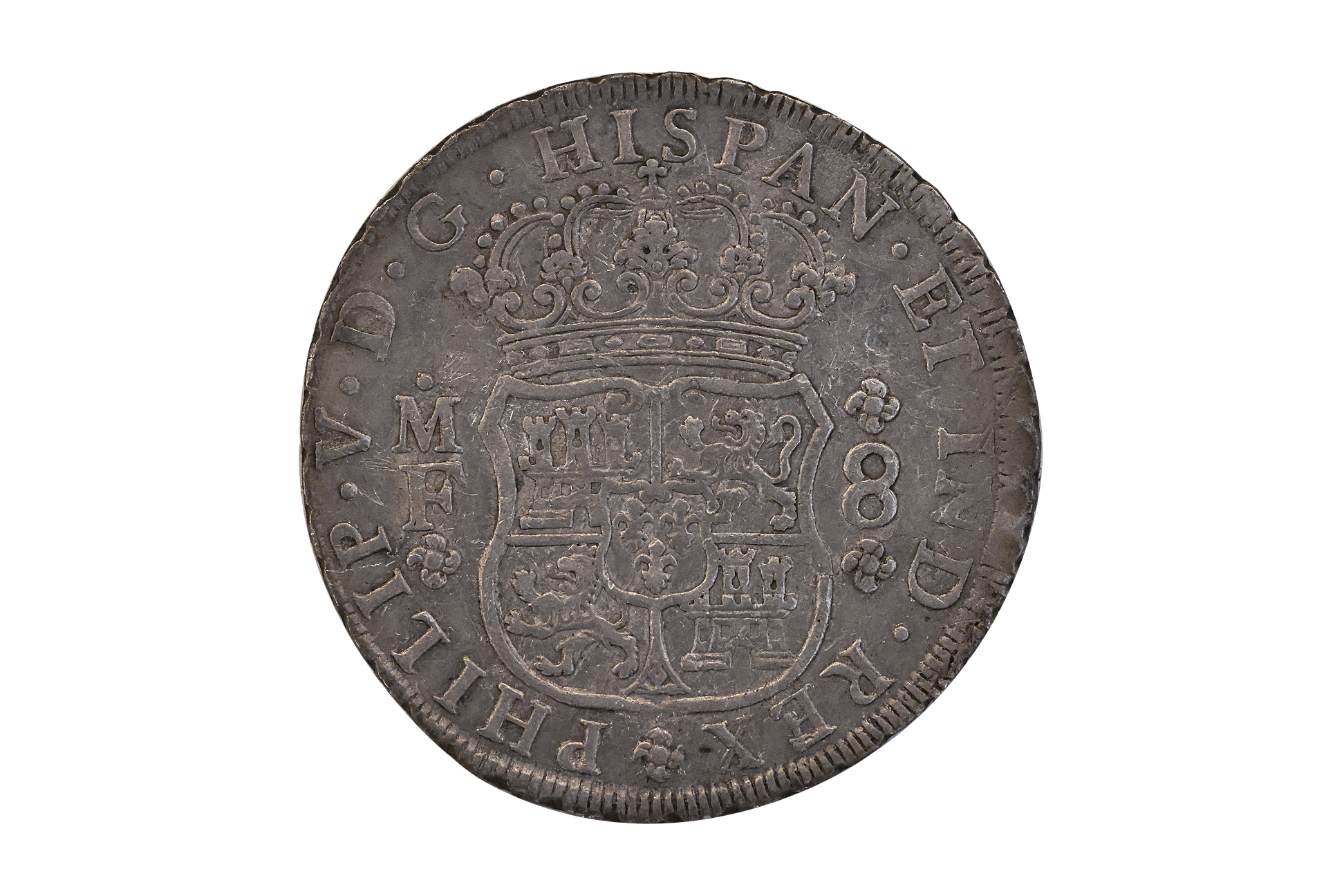 MEXICO 8 REALES PILLAR 1734