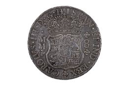 MEXICO 8 REALES PILLAR 1761