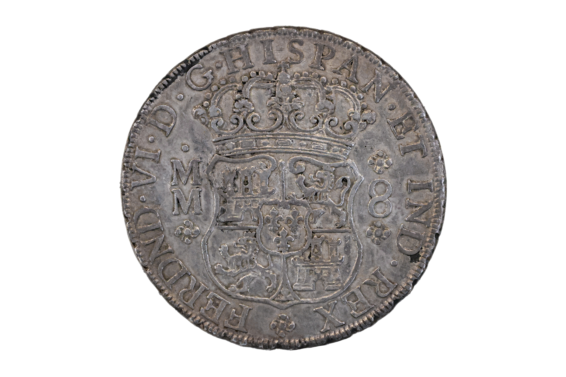 MEXICO 8 REALES PILLAR 1759