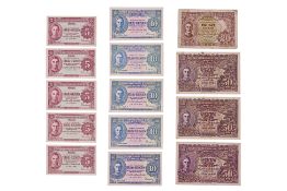 A GROUP OF MALAYA CENTS 1941