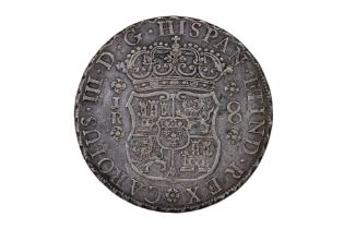 BOLIVIA 8 REALES PILLAR 1768