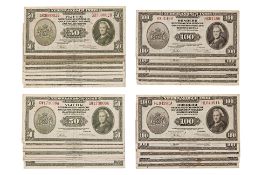 A GROUP OF NETHERLANDS INDIES BANKNOTES 1943