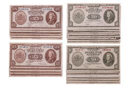 A GROUP OF NETHERLANDS INDIES BANKNOTES 1943