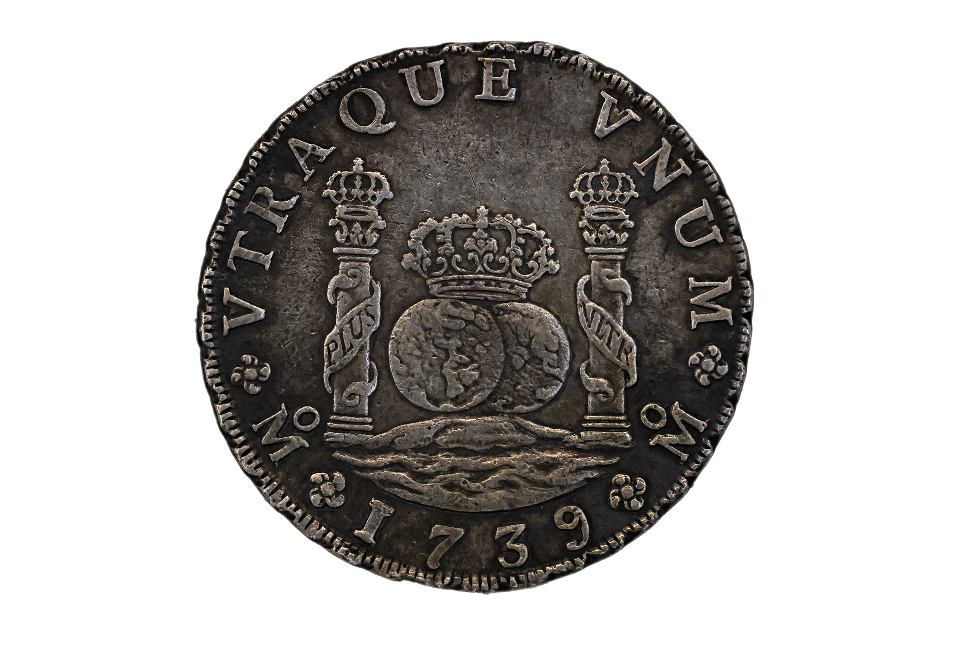 MEXICO 8 REALES PILLAR 1739 - Image 2 of 2