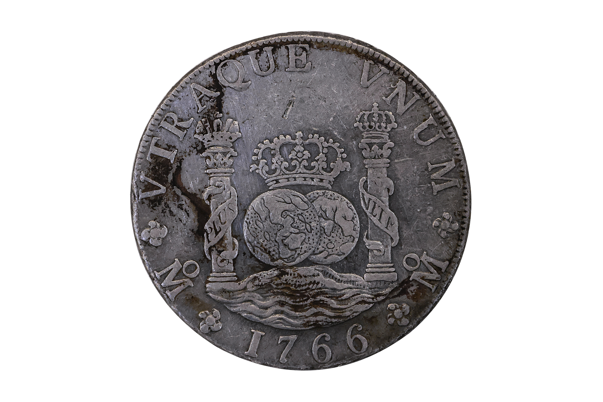 MEXICO 8 REALES PILLAR 1766 - Image 2 of 2