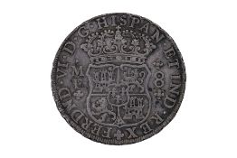 MEXICO 8 REALES PILLAR 1748