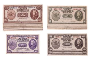 A GROUP OF NETHERLANDS INDIES BANKNOTES 1943