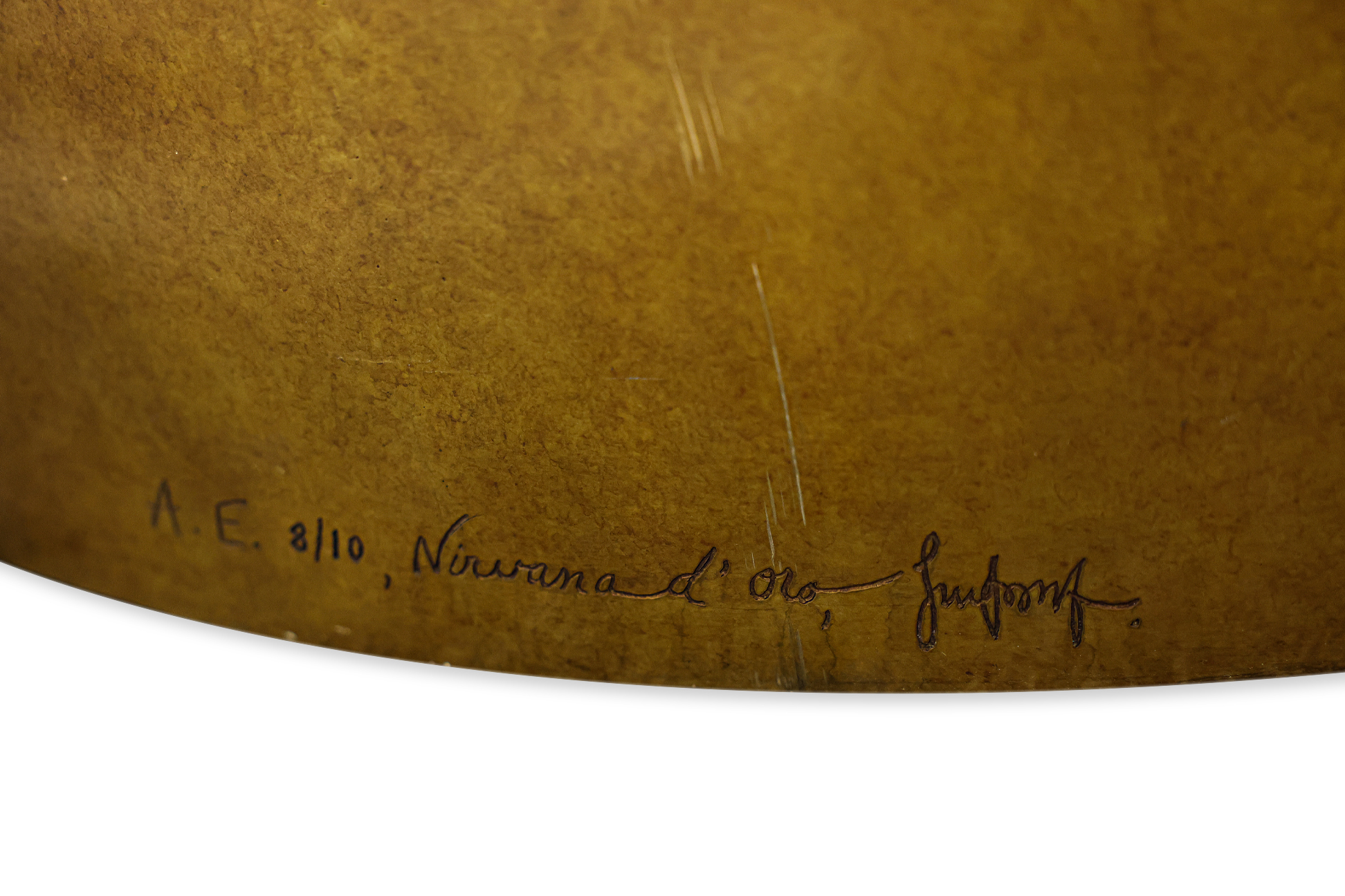 A 'NIRVANA D'ORO' BRONZE TUB CHAIR BY EGGARAT WONGCHARIT - Image 3 of 3