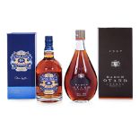 A BARON OTARD VSOP COGNAC AND A CHIVAS REGAL 18 YEARS SCOTCH