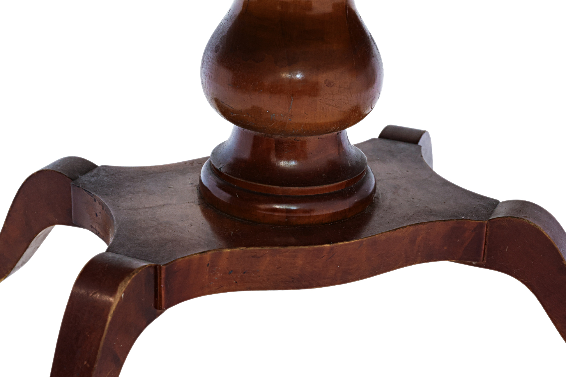 A BIEDERMEIER STYLE DROP LEAF TABLE - Image 3 of 3