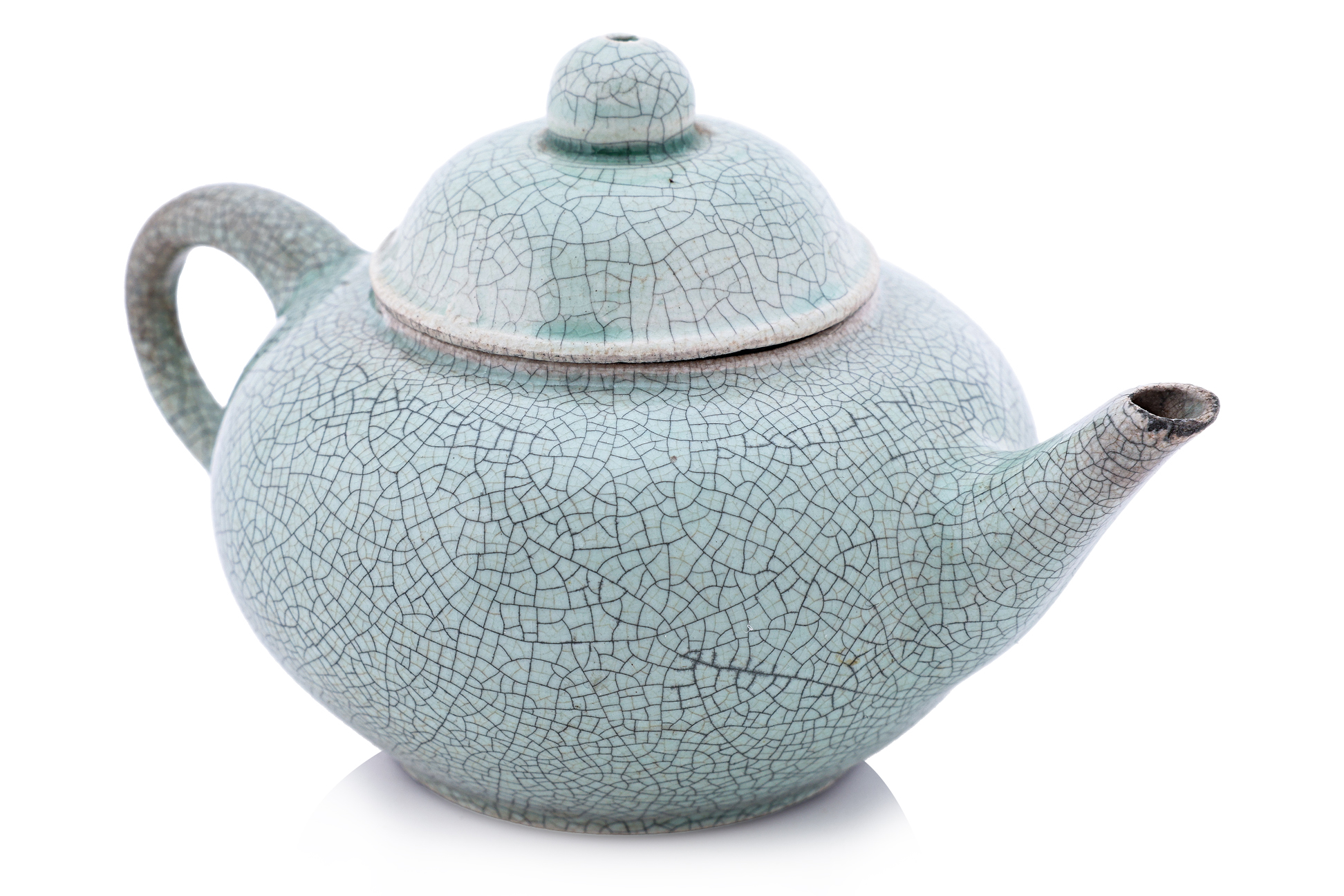 A SMALL CELADON TEAPOT - Image 2 of 3