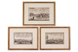 A GROUP OF THREE ENGRAVINGS WITH VIEWS OF CHINA