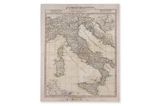 A 1794 MAP OF ITALY