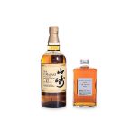 THE YAMAZAKI 12 YRS SINGLE MALT WHISKY AND NIKKA WHISKY