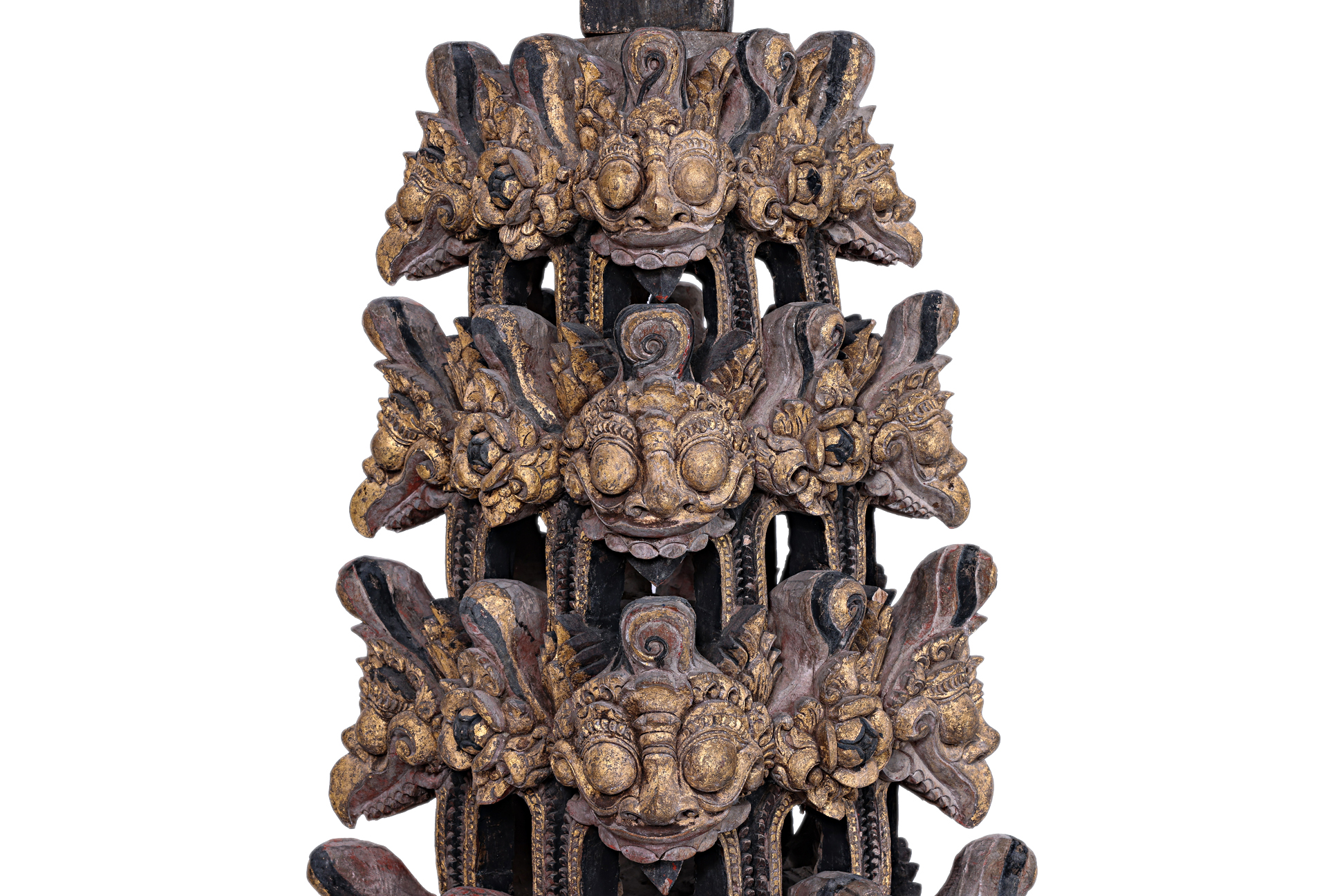 A LARGE BALINESE 'TUGEH' PILLAR - Image 3 of 4