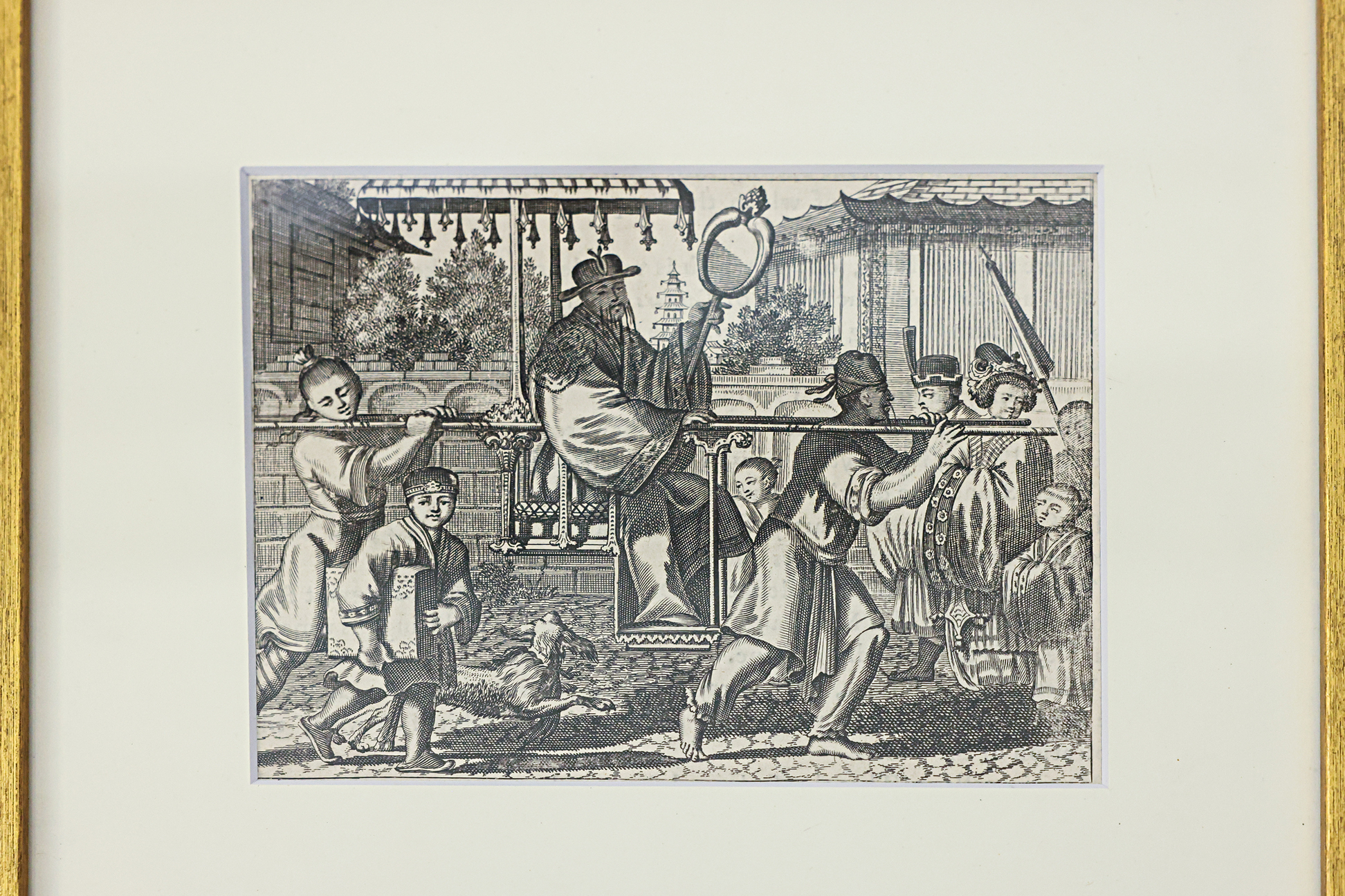 A SET OF SIX PRINTS OF "THE NETHERLAND EMBASSY TO CHINA" - Image 2 of 2