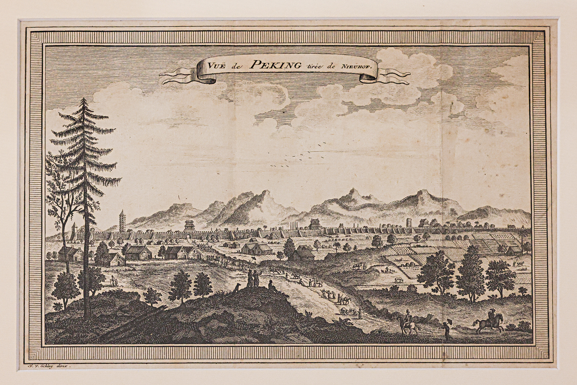 A GROUP OF THREE ENGRAVINGS WITH VIEWS OF CHINA - Image 2 of 2