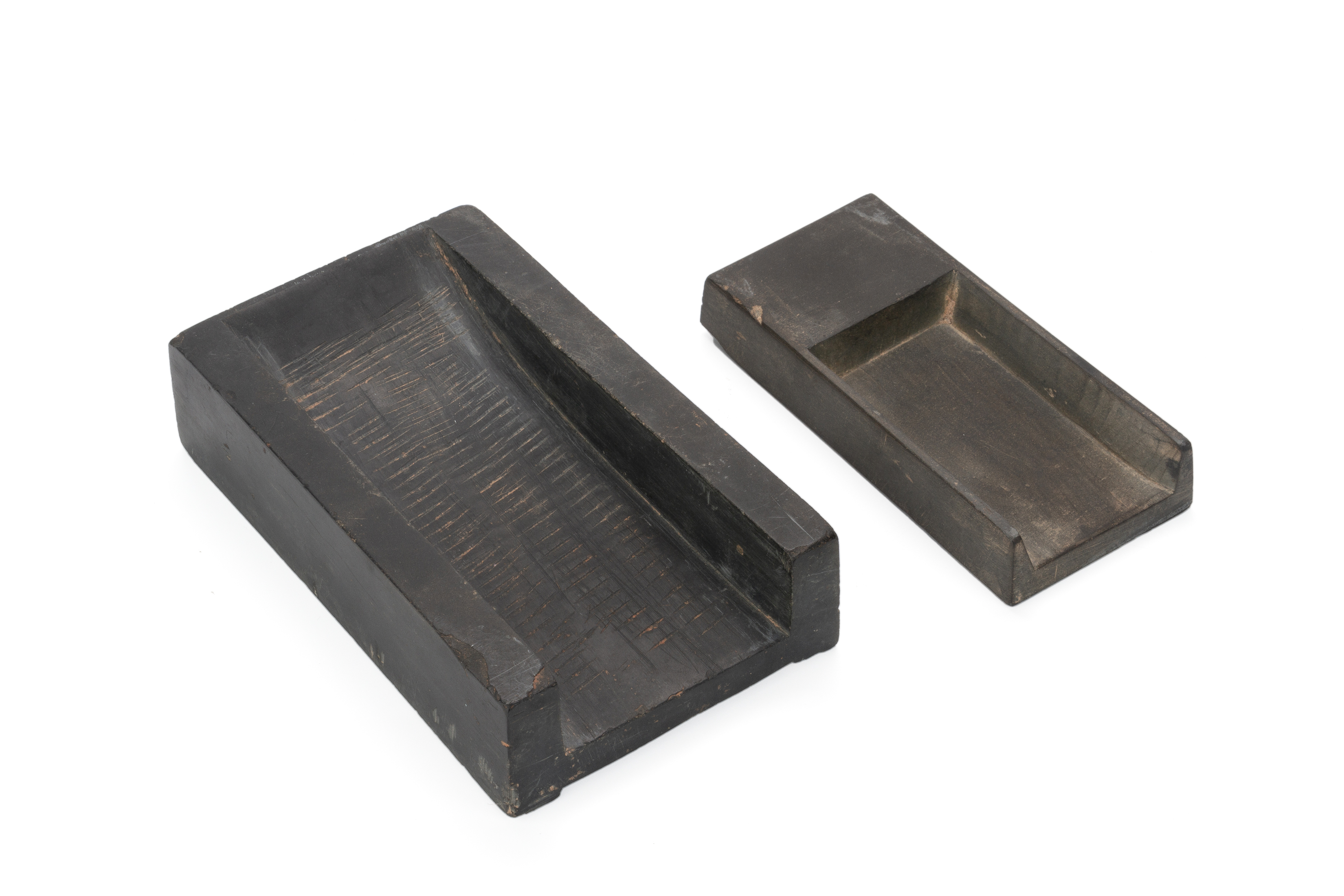 TWO RECTANGULAR INK STONES - Image 3 of 3