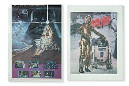 TWO STAR WARS POSTERS