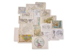 AN ASSORTED GROUP OF 19TH AND 20TH CENTURY MAPS