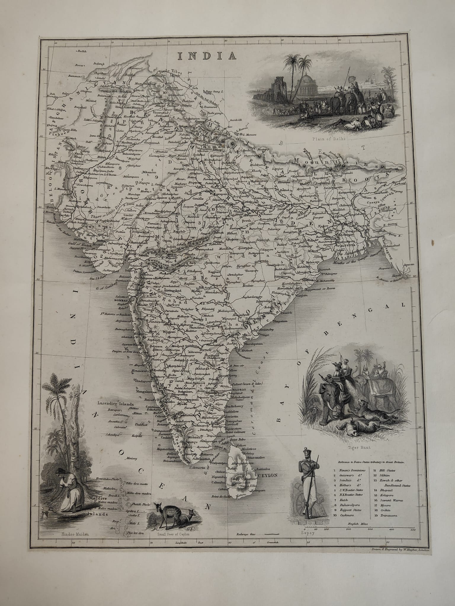 AN ASSORTED GROUP OF MAPS OF INDIA - Image 8 of 16