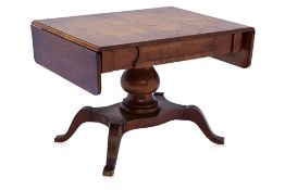 A BIEDERMEIER STYLE DROP LEAF TABLE