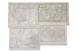 FOUR 18TH CENTURY MAPS OF RUSSIA