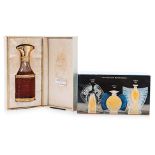 AN AMOUAGE CRISTAL EAU DE TOILETTE AND LALIQUE FLACONS