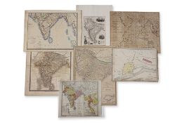 AN ASSORTED GROUP OF MAPS OF INDIA