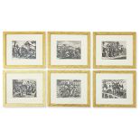 A SET OF SIX PRINTS OF "THE NETHERLAND EMBASSY TO CHINA"