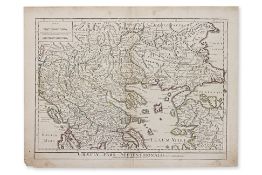 A 1794 MAP OF NORTHERN GREECE