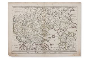 A 1794 MAP OF NORTHERN GREECE