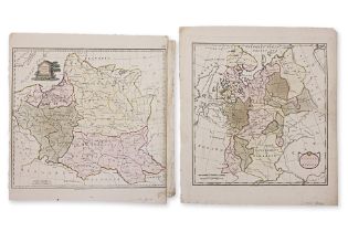 TWO 1790 MAPS OF POLAND, PRUSSIA AND EUROPEAN RUSSIA