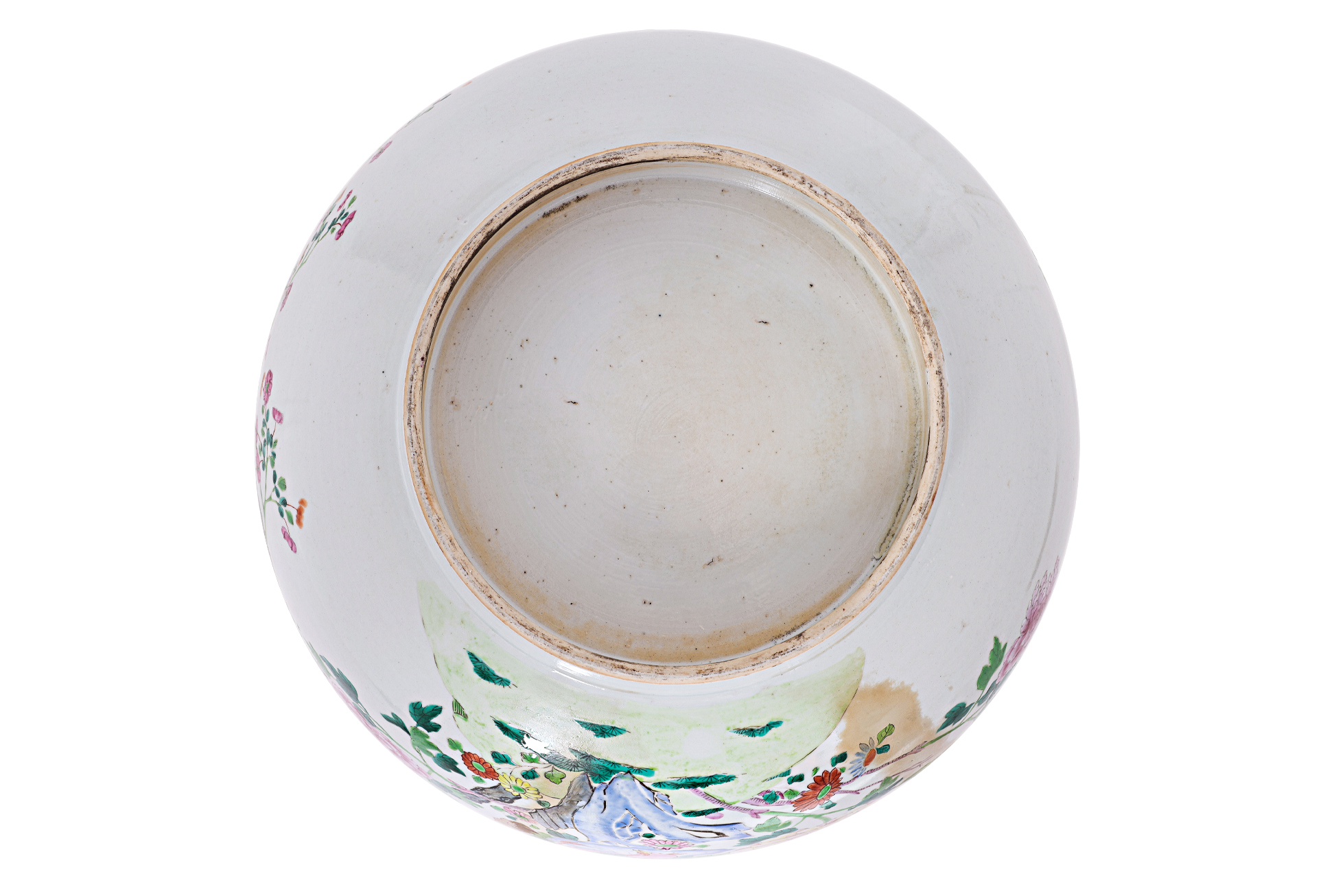 A VERY LARGE CHINESE EXPORT PORCELAIN PUNCH BOWL - Image 3 of 3