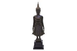 A THAI BRONZE BUDDHA FIGURE