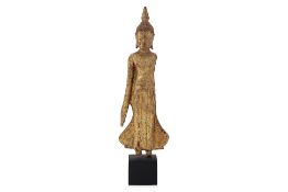 A LAOTIAN STANDING FIGURE OF BUDDHA