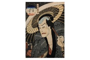 UTAGAWA KUNISADA JAPANESE 1786-1864) - A KABUKI ACTOR