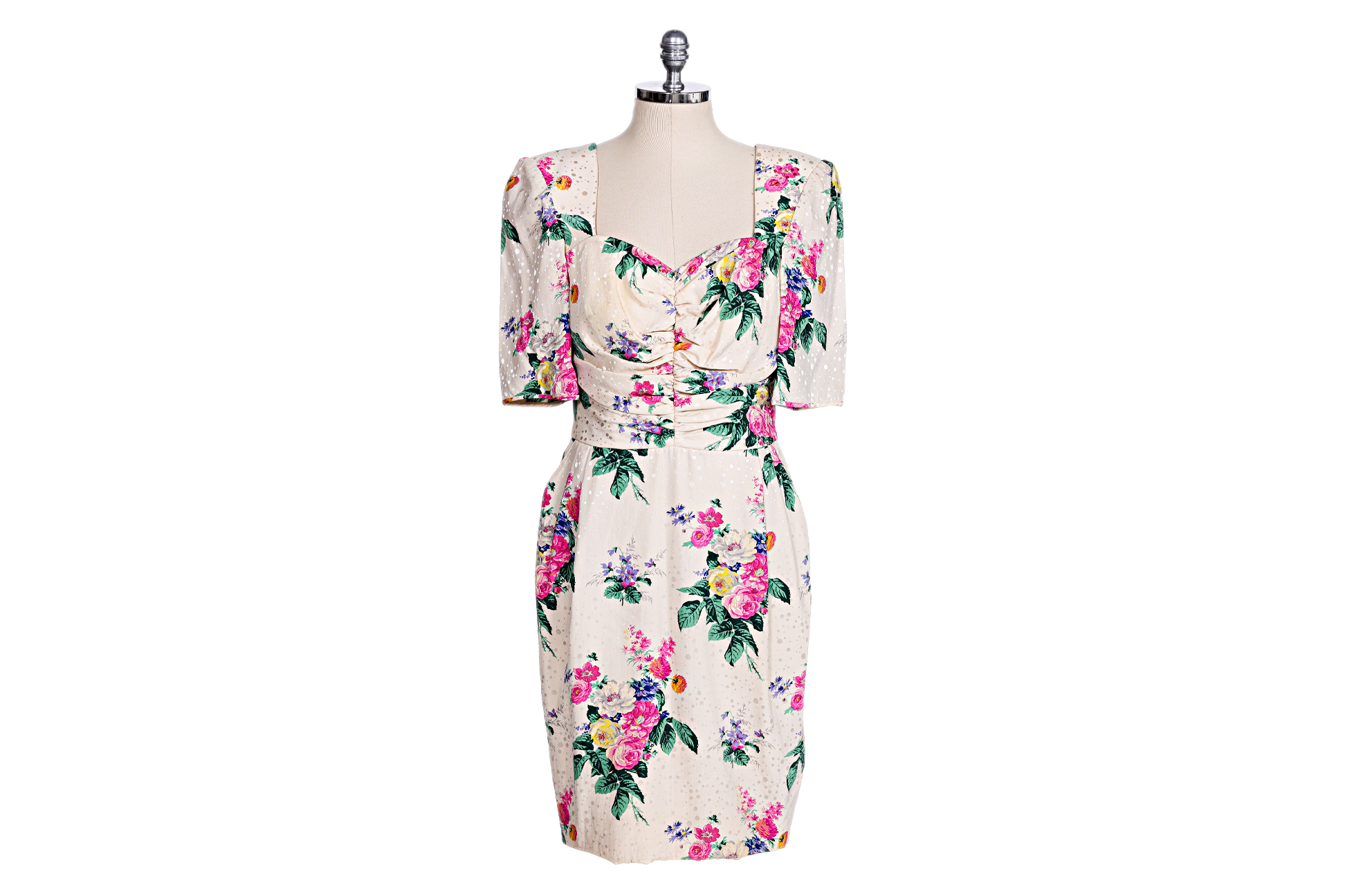 A EMANUEL UNGARO FLORAL DRESS