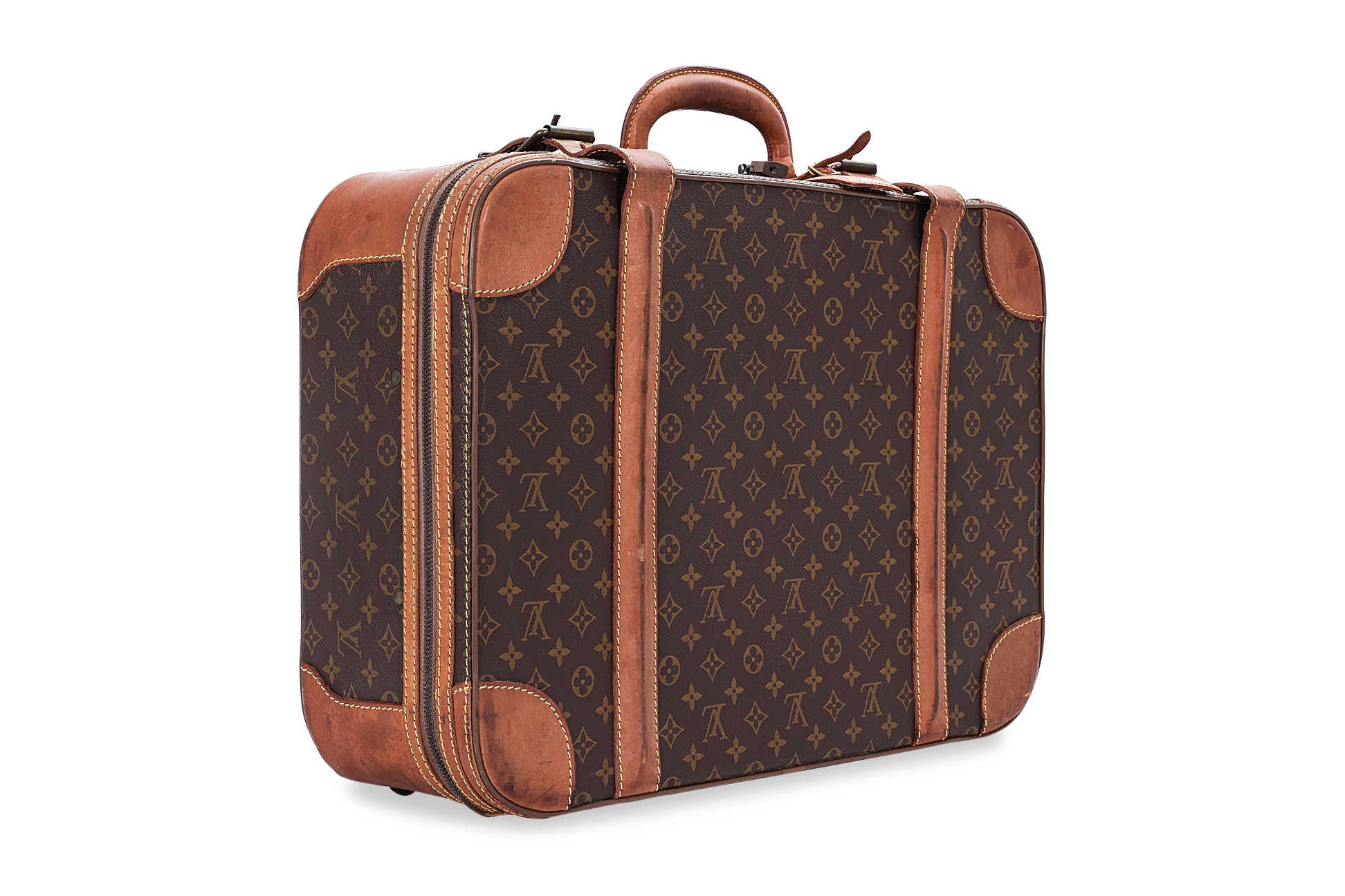 A LOUIS VUITTON LUGGAGE BAG - Image 2 of 4