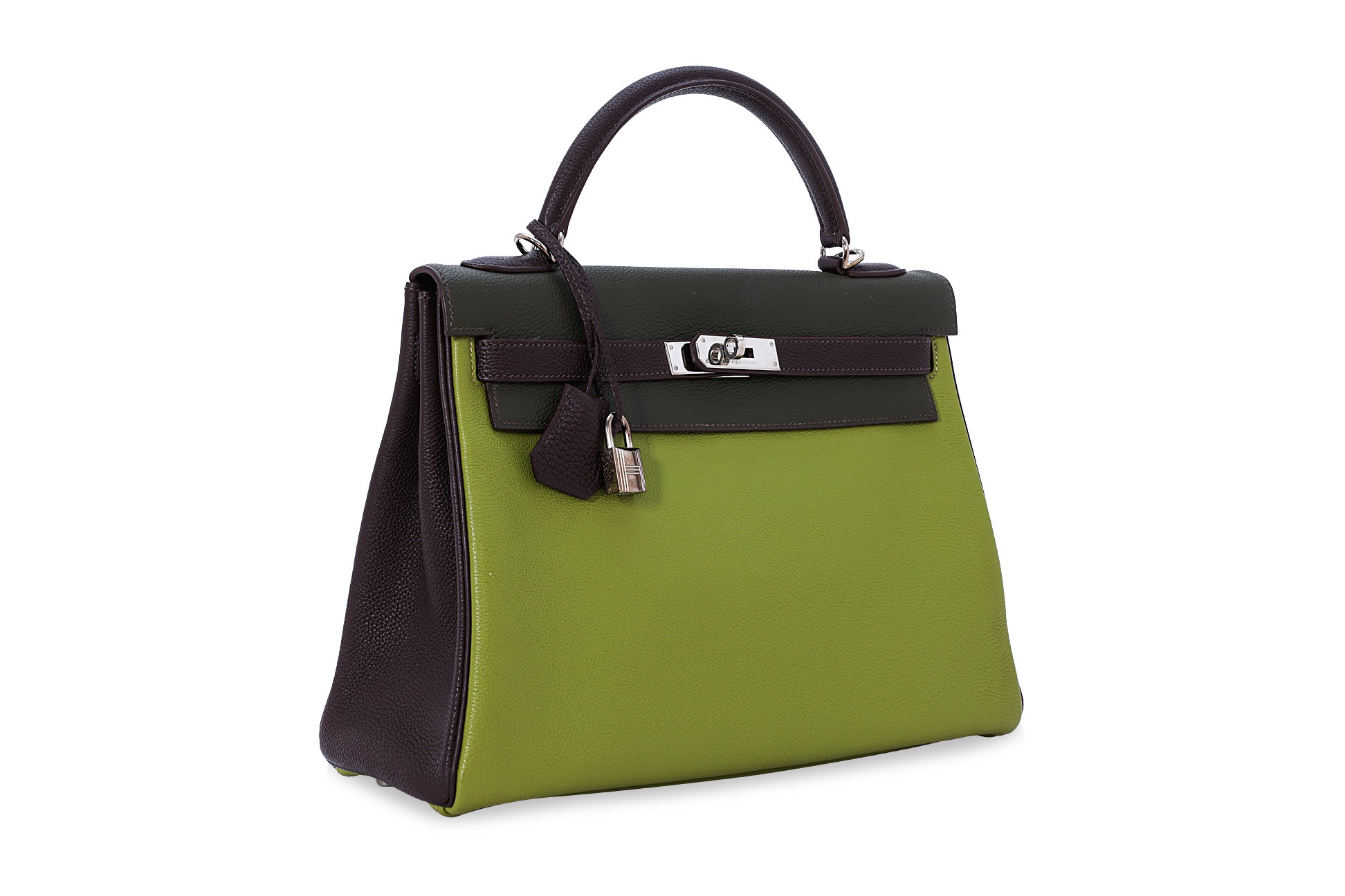 AN HERMÈS TRICOLOR KELLY 32 - Image 2 of 28