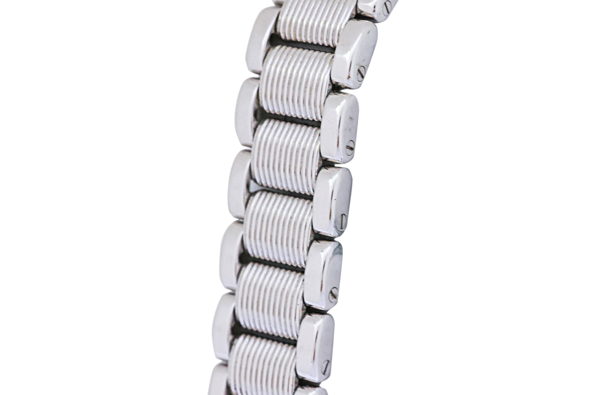 A PIAGET LADIES WHITE GOLD AND DIAMOND BRACELET WATCH - Image 3 of 5