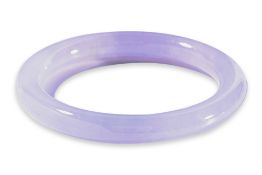 A TYPE A LAVENDER JADEITE BANGLE