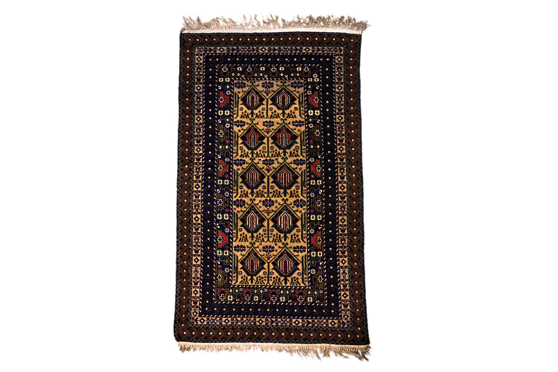 AN ANATOLIAN STYLE WOOL RUG