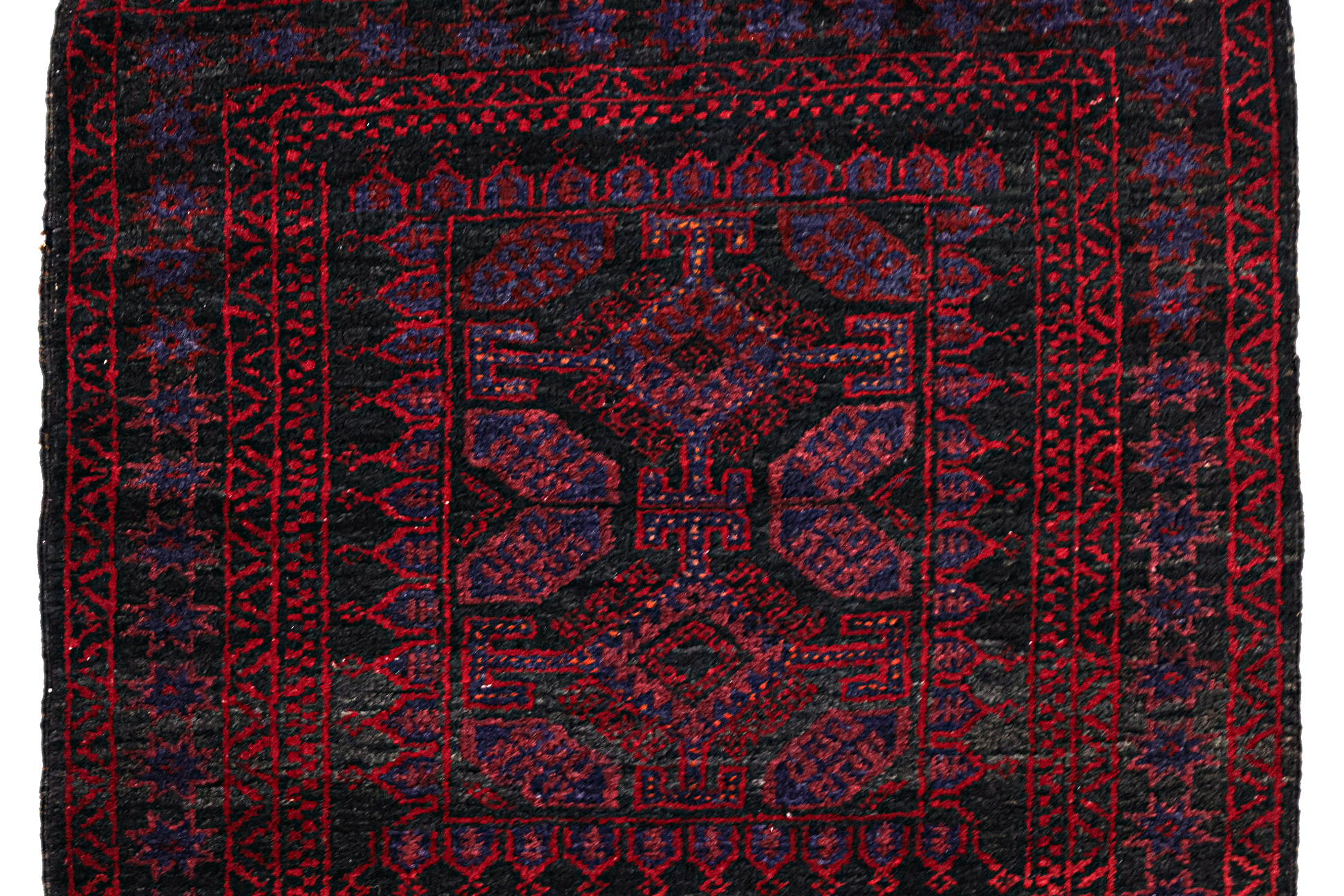 A BALUCH WOOL RUG - Image 2 of 3