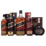 JOHNNIE WALKER SCOTCH WHISKY - ASSSORTED